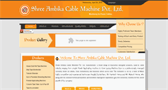 Desktop Screenshot of cable-machine.com